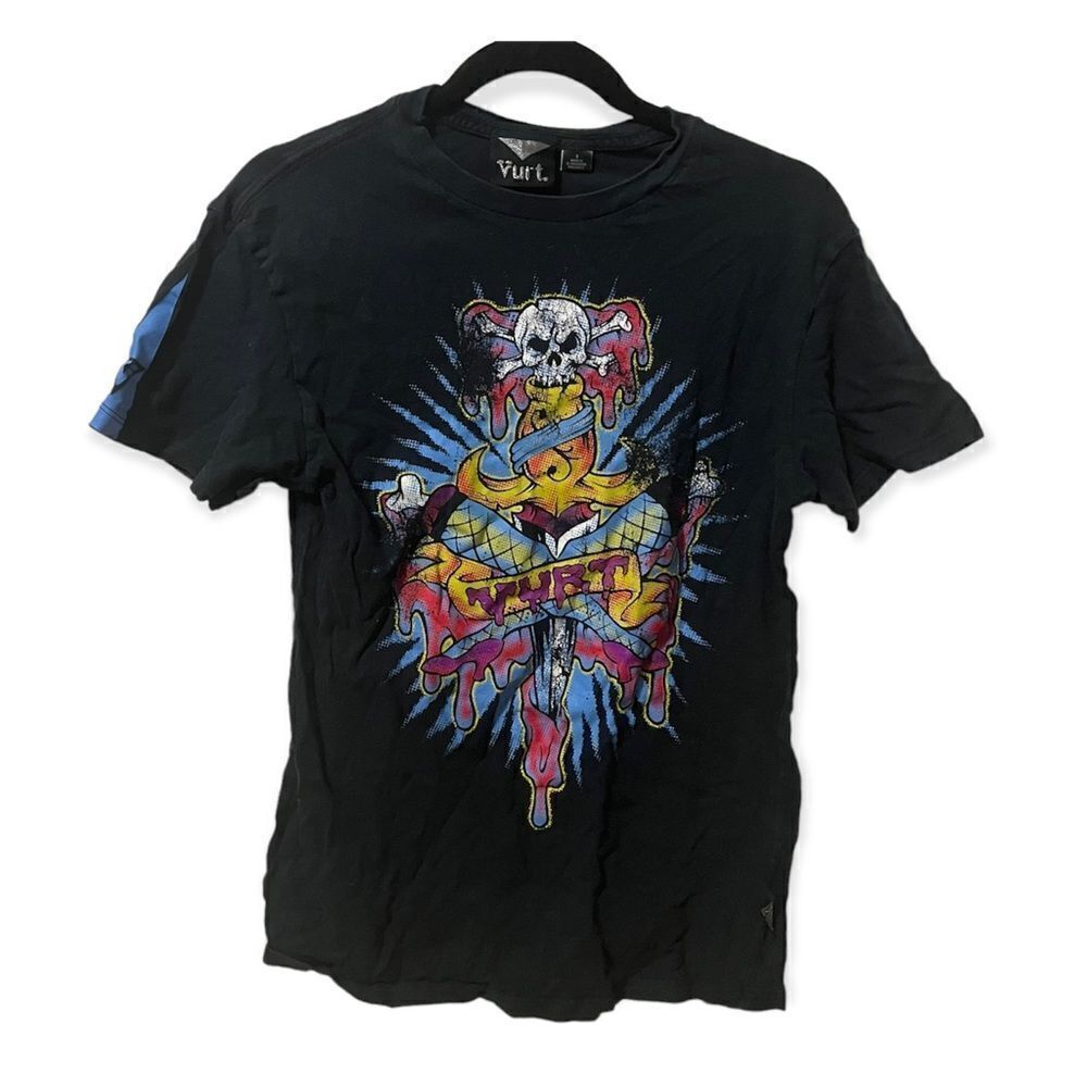 Vurt t shirt women’s small S GUC black skull